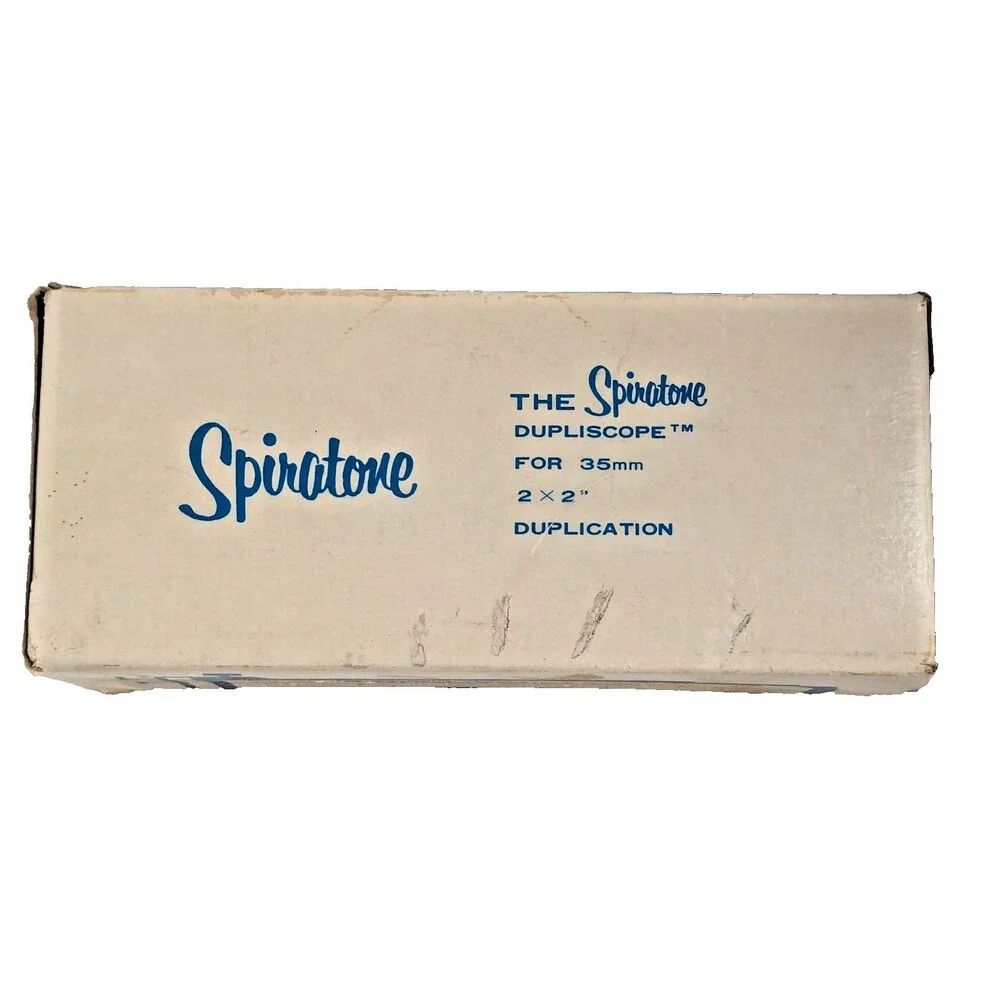Spiratone Dupliscope for 35 mm with Original Box New Pentax Screw Mount Vintage